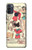 W3820 Poupée de papier de mode de cow-girl vintage Etui Coque Housse et Flip Housse Cuir pour Motorola Moto G50