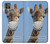 W3806 Girafe Nouvelle Normale Etui Coque Housse et Flip Housse Cuir pour Motorola Moto G9 Power
