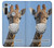 W3806 Girafe Nouvelle Normale Etui Coque Housse et Flip Housse Cuir pour Motorola Moto G8