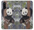 W3793 Peinture de neige mignon bébé panda Etui Coque Housse et Flip Housse Cuir pour OnePlus Nord CE 5G