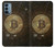 W3798 Crypto-monnaie Bitcoin Etui Coque Housse et Flip Housse Cuir pour OnePlus Nord N200 5G