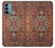 W3813 Motif de tapis persan Etui Coque Housse et Flip Housse Cuir pour OnePlus Nord N200 5G