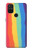 W3799 Arc-en-ciel aquarelle vertical mignon Etui Coque Housse et Flip Housse Cuir pour OnePlus Nord N10 5G