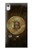 W3798 Crypto-monnaie Bitcoin Etui Coque Housse et Flip Housse Cuir pour Sony Xperia XA1