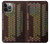 W3544 Néon Honeycomb Tableau périodique Etui Coque Housse et Flip Housse Cuir pour iPhone 13 Pro