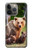 W3558 Famille d'ours Etui Coque Housse et Flip Housse Cuir pour iPhone 13 Pro