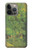 W3748 Van Gogh une ruelle dans un jardin public Etui Coque Housse et Flip Housse Cuir pour iPhone 13 Pro