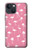 W2858 Motif Flamant rose Etui Coque Housse et Flip Housse Cuir pour iPhone 13 mini