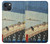 W3347 Utagawa Hiroshige douche soudaine Etui Coque Housse et Flip Housse Cuir pour iPhone 13 mini