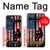 W3803 Électricien monteur de lignes drapeau américain Etui Coque Housse et Flip Housse Cuir pour iPhone 13 mini