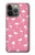 W2858 Motif Flamant rose Etui Coque Housse et Flip Housse Cuir pour iPhone 13 Pro Max