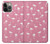 W2858 Motif Flamant rose Etui Coque Housse et Flip Housse Cuir pour iPhone 13 Pro Max