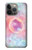 W3709 Galaxie rose Etui Coque Housse et Flip Housse Cuir pour iPhone 13 Pro Max