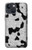 W2170 Vache fourrure Texture Imprimé graphique Etui Coque Housse et Flip Housse Cuir pour iPhone 13