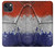 W3304 France Drapeau graphique Football Millésime Etui Coque Housse et Flip Housse Cuir pour iPhone 13