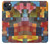 W3341 Paul Klee Raumarchitekturen Etui Coque Housse et Flip Housse Cuir pour iPhone 13