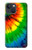 W3422 tie Dye Etui Coque Housse et Flip Housse Cuir pour iPhone 13