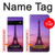 W3447 Paris Eiffel Le coucher du soleil Etui Coque Housse et Flip Housse Cuir pour Google Pixel 6