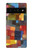 W3341 Paul Klee Raumarchitekturen Etui Coque Housse et Flip Housse Cuir pour Google Pixel 6 Pro