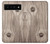 W3822 Graphique de la texture du bois imprimé Etui Coque Housse et Flip Housse Cuir pour Google Pixel 6 Pro