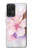 W1415 Fleur de Sakura Art Etui Coque Housse et Flip Housse Cuir pour Samsung Galaxy A52s 5G