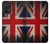 W2894 Drapeau britannique millésimé Etui Coque Housse et Flip Housse Cuir pour Samsung Galaxy A52s 5G