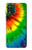 W3422 tie Dye Etui Coque Housse et Flip Housse Cuir pour Motorola Moto G Stylus 5G