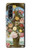 W3749 Vase de fleurs Etui Coque Housse et Flip Housse pour Samsung Galaxy Z Fold 3 5G