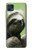 W2708 Sourire Sloth Etui Coque Housse et Flip Housse Cuir pour Motorola Moto G50 5G [for G50 5G only. NOT for G50]