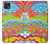 W3407 hippie Art Etui Coque Housse et Flip Housse Cuir pour Motorola Moto G50 5G [for G50 5G only. NOT for G50]