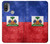 W3022 Haïti Drapeau Etui Coque Housse et Flip Housse Cuir pour Motorola Moto E20,E30,E40