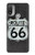 W3207 Route 66 Etui Coque Housse et Flip Housse Cuir pour Motorola Moto E20,E30,E40