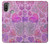 W3710 Coeur d'amour rose Etui Coque Housse et Flip Housse Cuir pour Motorola Moto E20,E30,E40