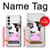 W3257 Vache Dessin animé Etui Coque Housse et Flip Housse Cuir pour Samsung Galaxy S22