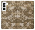 W3294 Armée Tan Coyote Camo Désert Camouflage Etui Coque Housse et Flip Housse Cuir pour Samsung Galaxy S22