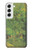 W3748 Van Gogh une ruelle dans un jardin public Etui Coque Housse et Flip Housse Cuir pour Samsung Galaxy S22