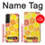 W3408 citron Etui Coque Housse et Flip Housse Cuir pour Samsung Galaxy S22 Plus