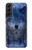 W3410 Loup Dream Catcher Etui Coque Housse et Flip Housse Cuir pour Samsung Galaxy S22 Plus