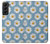 W3454 Marguerite Florale Etui Coque Housse et Flip Housse Cuir pour Samsung Galaxy S22 Plus