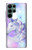 W3375 Licorne Etui Coque Housse et Flip Housse Cuir pour Samsung Galaxy S22 Ultra