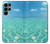 W3720 Summer Ocean Beach Etui Coque Housse et Flip Housse Cuir pour Samsung Galaxy S22 Ultra