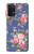 W3265 Motif Fleur millésimé Etui Coque Housse et Flip Housse Cuir pour Samsung Galaxy M32 5G