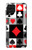 W3463 Costume Poker Carte Etui Coque Housse et Flip Housse Cuir pour Samsung Galaxy M22