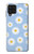 W3681 Motif de fleurs de marguerite Etui Coque Housse et Flip Housse Cuir pour Samsung Galaxy M22