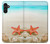 W3212 Coquilles de mer Étoile de mer Plage Etui Coque Housse et Flip Housse Cuir pour Samsung Galaxy A13 5G