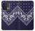 W3357 Marine Bleu Bandana Motif Etui Coque Housse et Flip Housse Cuir pour OnePlus 10 Pro