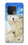 W3794 Ours polaire arctique amoureux de la peinture de phoque Etui Coque Housse et Flip Housse Cuir pour OnePlus 10 Pro