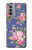 W3265 Motif Fleur millésimé Etui Coque Housse et Flip Housse Cuir pour Motorola Moto G51 5G