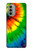 W3422 tie Dye Etui Coque Housse et Flip Housse Cuir pour Motorola Moto G51 5G