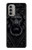W3619 Lion noir gothique Etui Coque Housse et Flip Housse Cuir pour Motorola Moto G51 5G